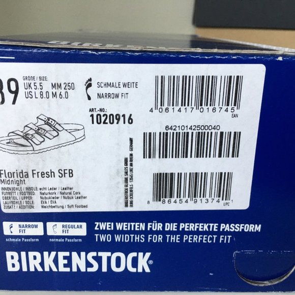 Florida Nubuck Leather Midnight - Picture 3 of 5